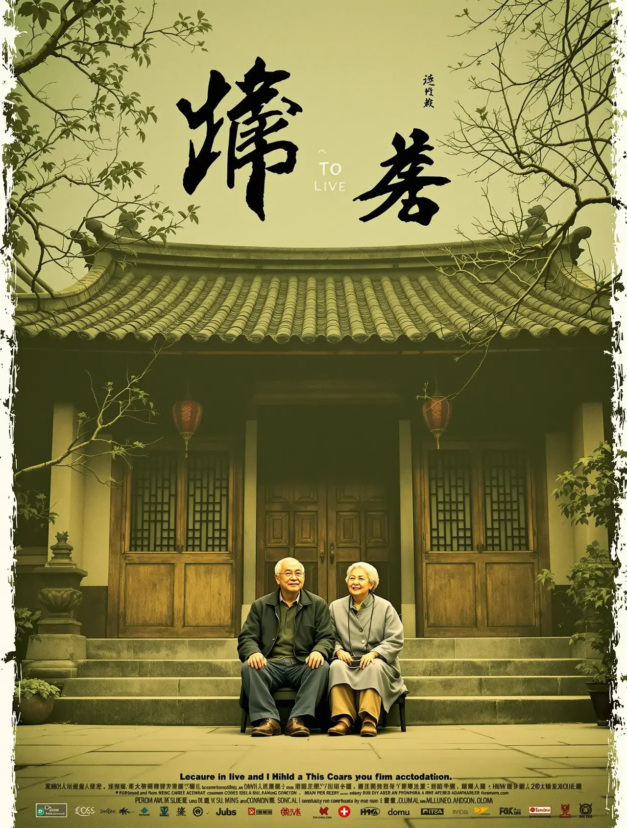 活着 电影海报