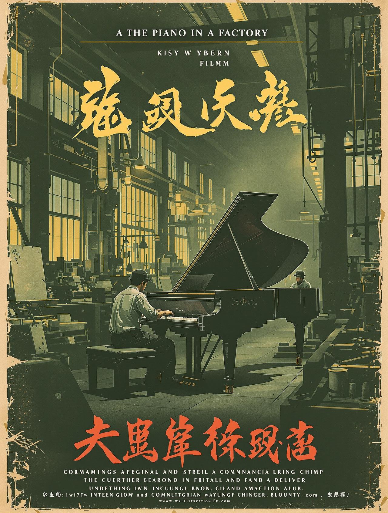 钢的琴 电影海报